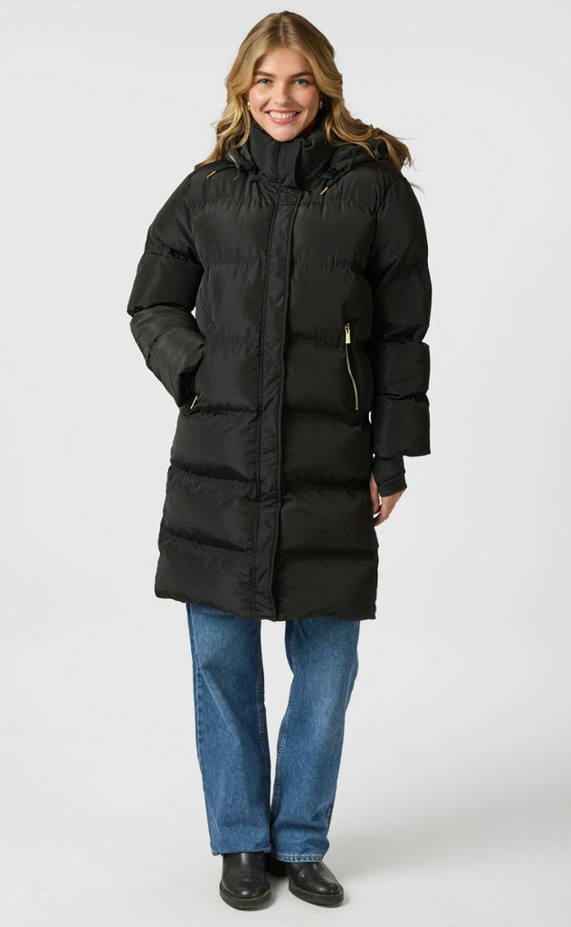 Neo Noir Jakke - Lucette Puffer - Black