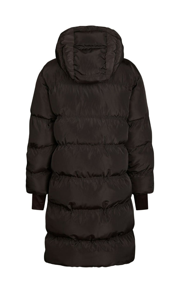 Neo Noir Jakke - Lucette Puffer - Dark Brown