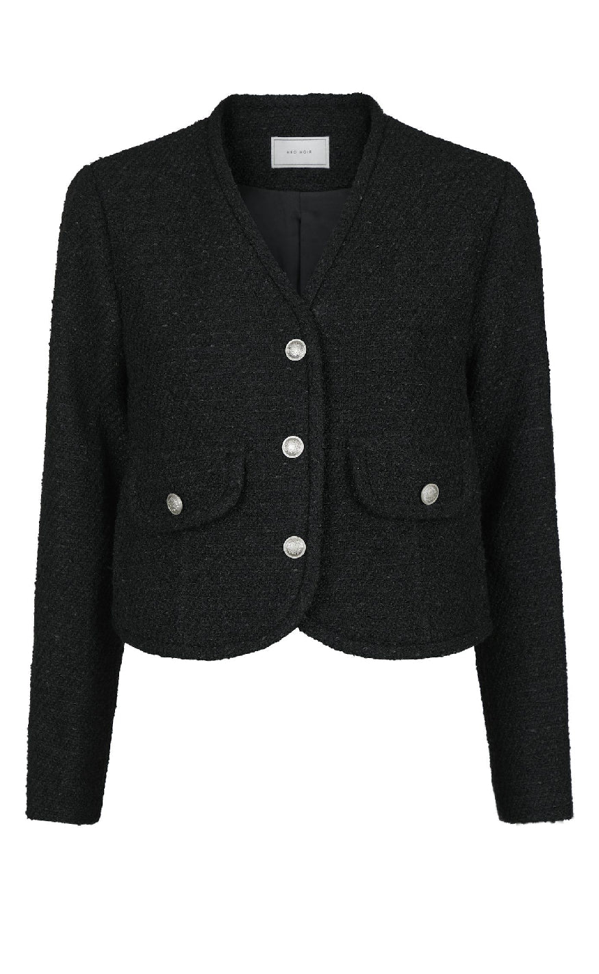 Neo Noir Jakke - Manua Boucle - Black