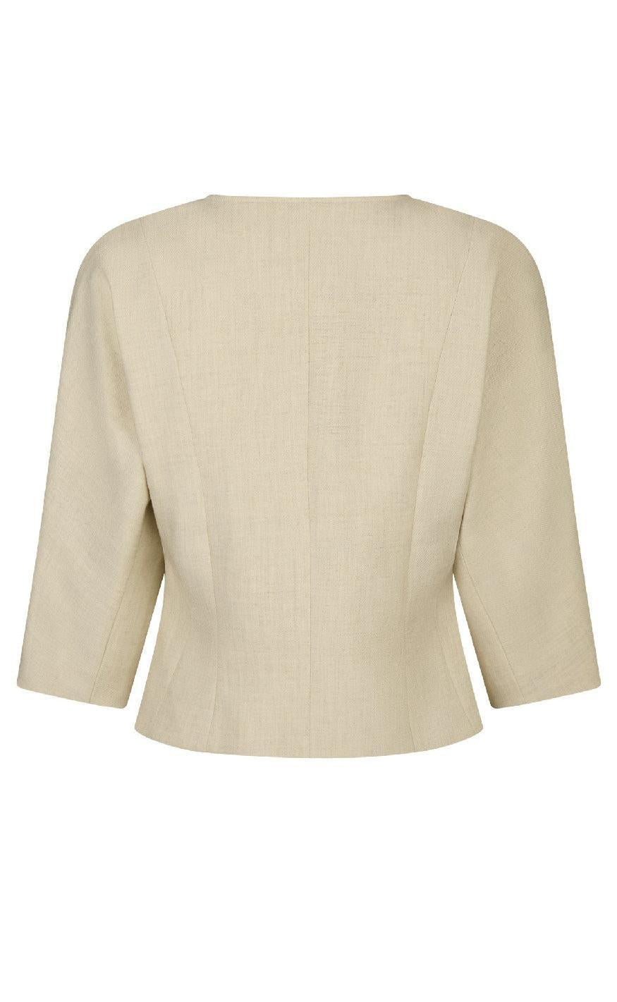 Neo Noir Jakke - Mesto - Beige Melange