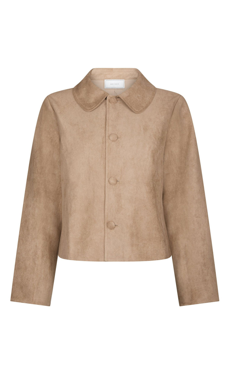 Neo Noir Jakke - Nilo Faux - Sand