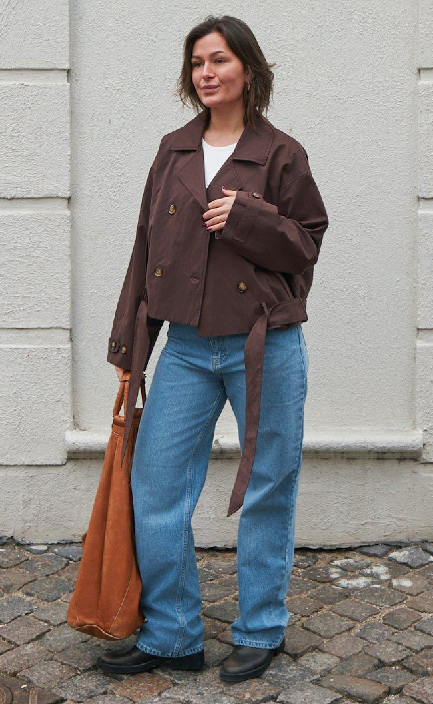Neo Noir Jakke - Sia F - Chocolate Brown