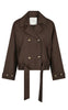 Neo Noir Jakke - Sia F - Chocolate Brown