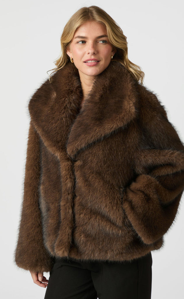 Neo Noir Jakke - Stephanie - Brown