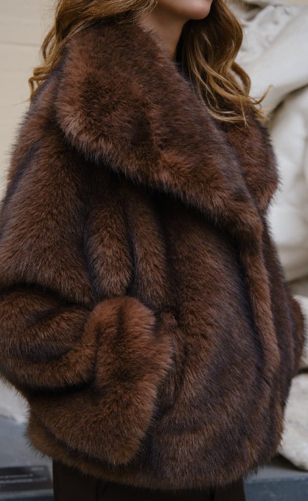 Neo Noir Jakke - Stephanie - Brown