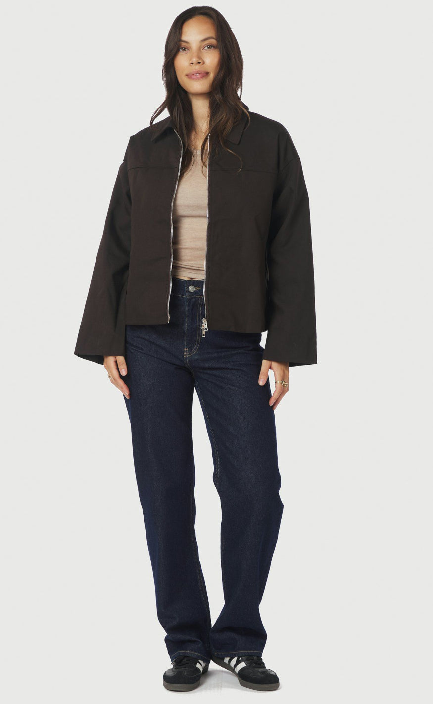 Neo Noir Jakke - Titan - Dark Brown