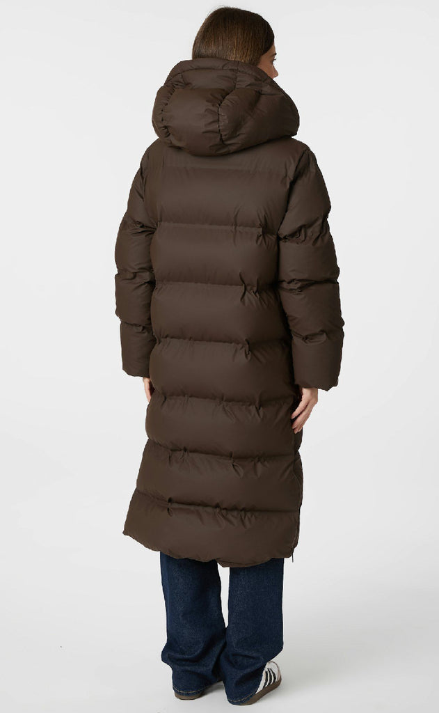 Neo Noir Jakke - Viviana Puffer - Dark Brown
