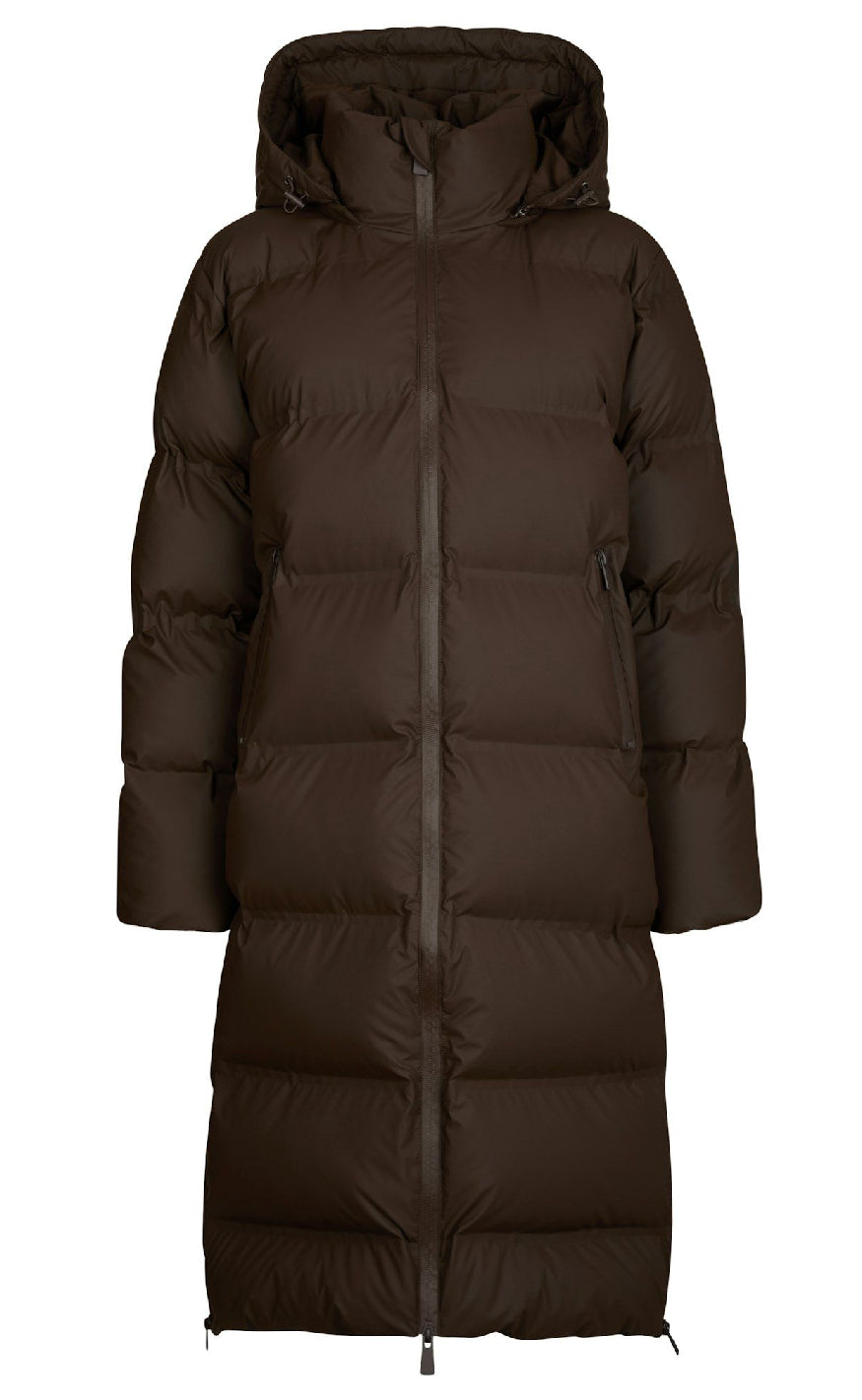 Neo Noir Jakke - Viviana Puffer - Dark Brown