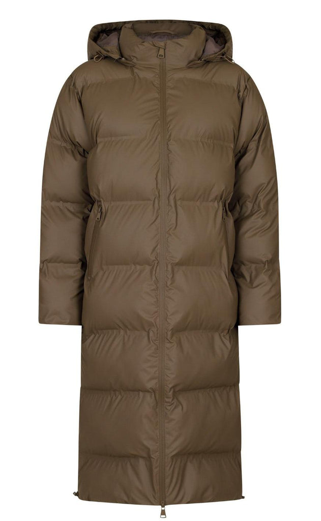 Neo Noir Jakke - Viviana Puffer - Dark Taupe
