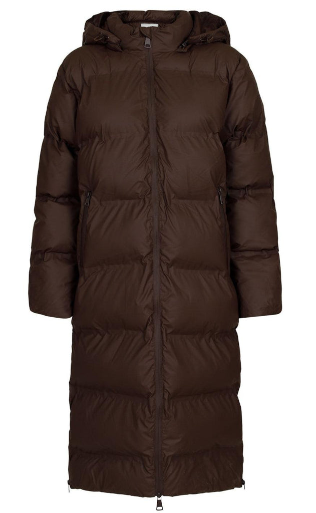 Neo Noir Jakke - Viviana Puffer - Mocca