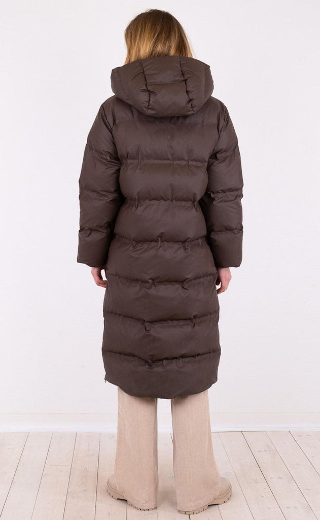 Neo Noir Jakke - Viviana Puffer - Mocca