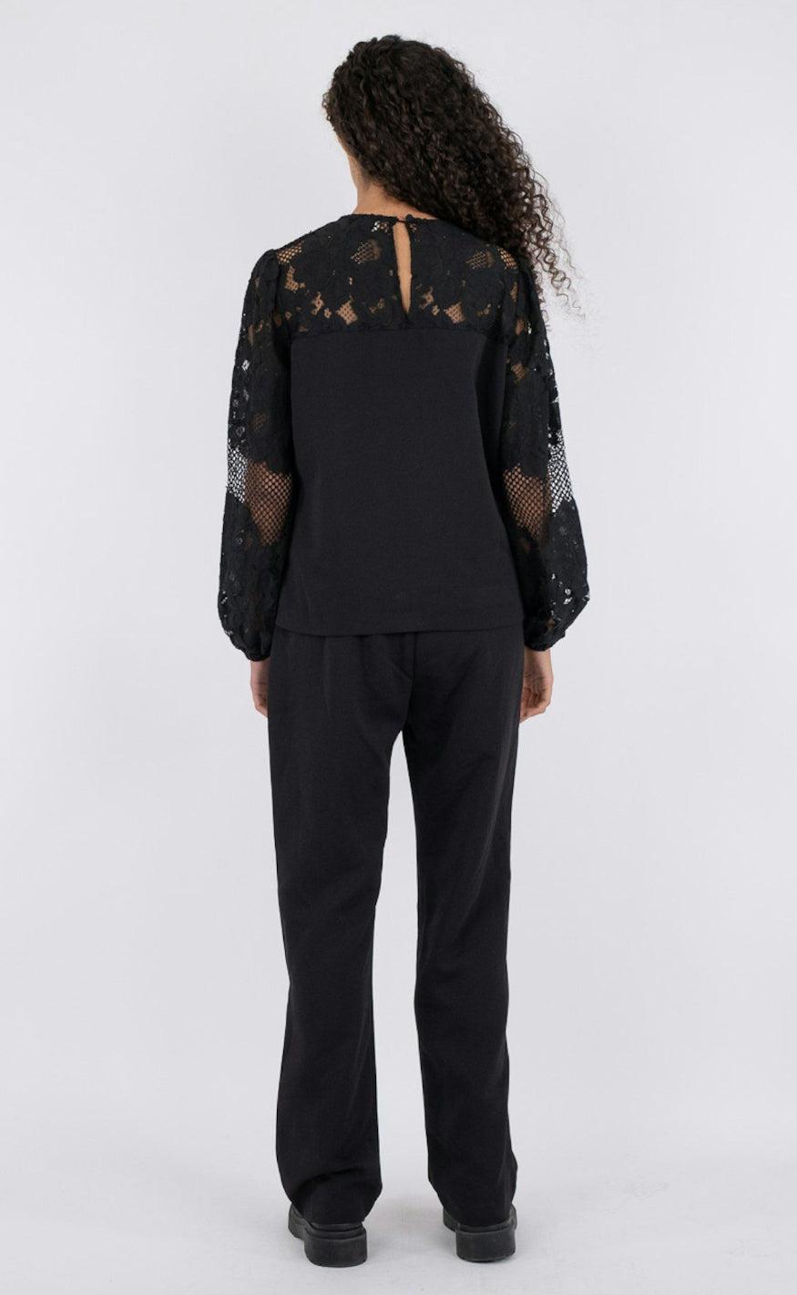 Neo Noir Jumpsuit - Antonia - Black