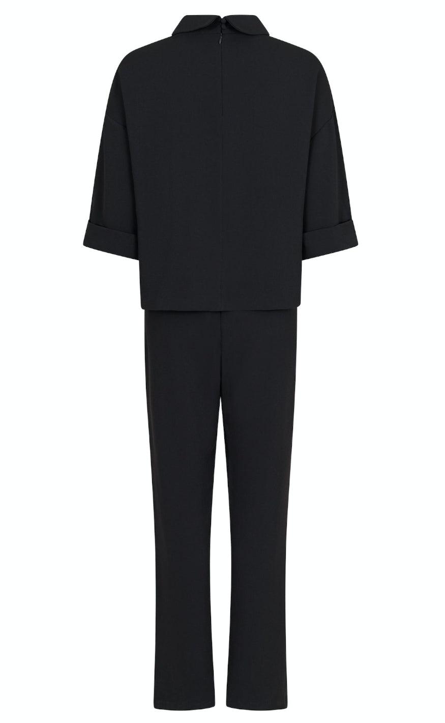 Neo Noir Jumpsuit - Arlo - Black