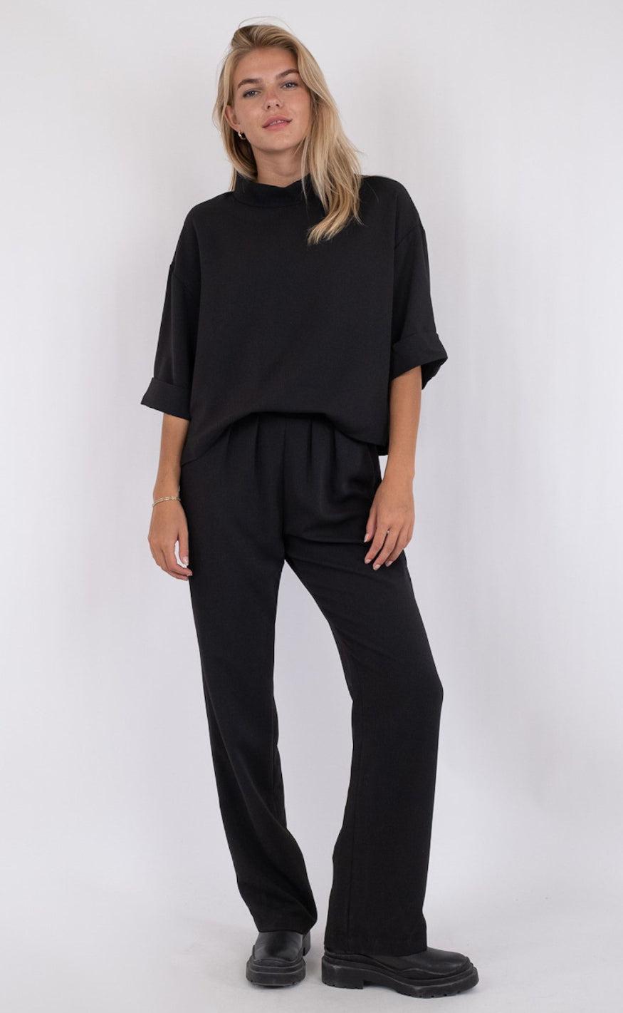 Neo Noir Jumpsuit - Arlo - Black