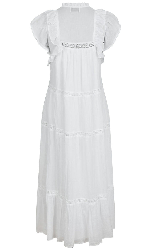 Neo Noir Kjole - Ankita S Voile - White