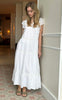 Neo Noir Kjole - Ankita S Voile - White