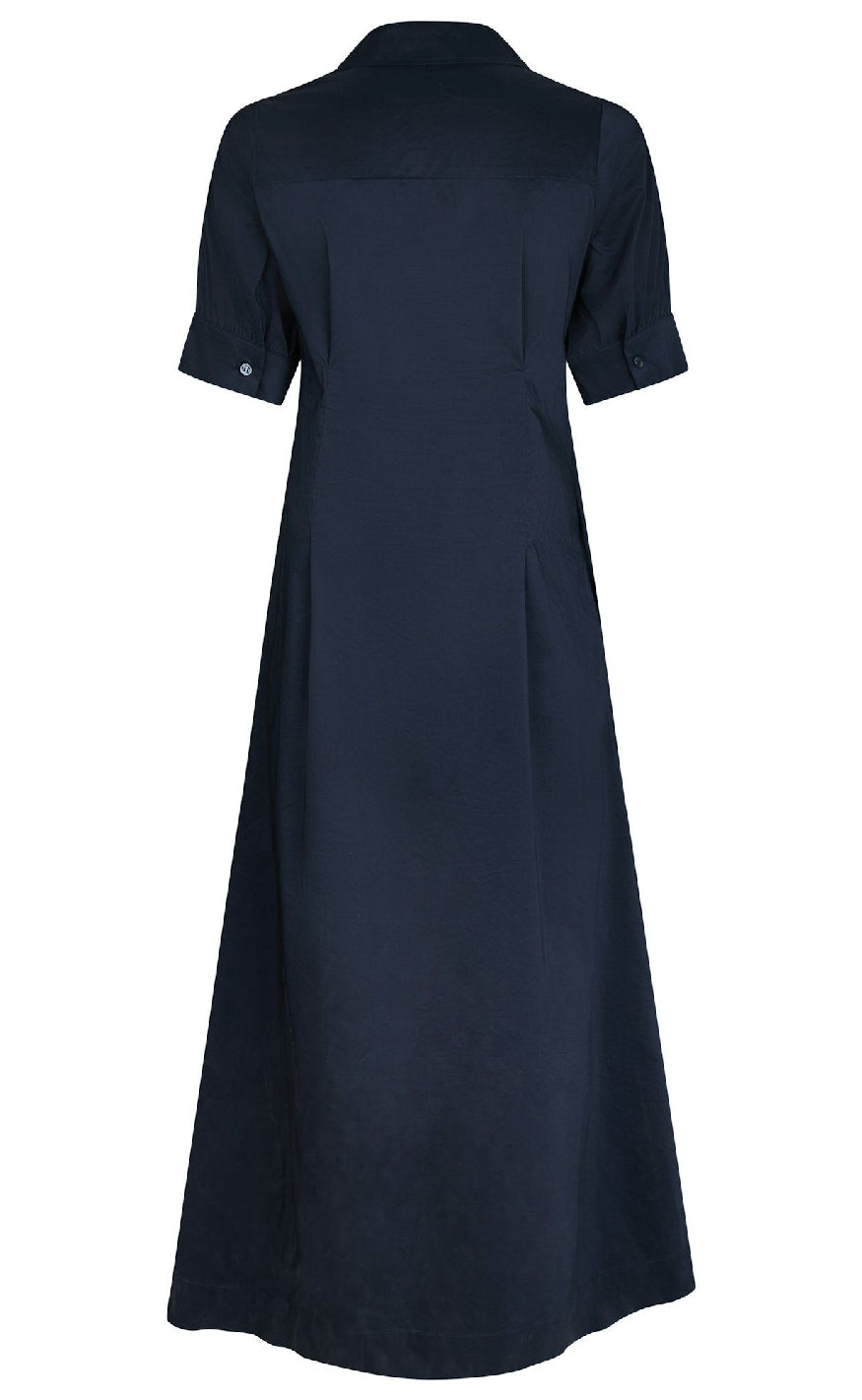 Neo Noir Kjole - Baia Poplin - Navy