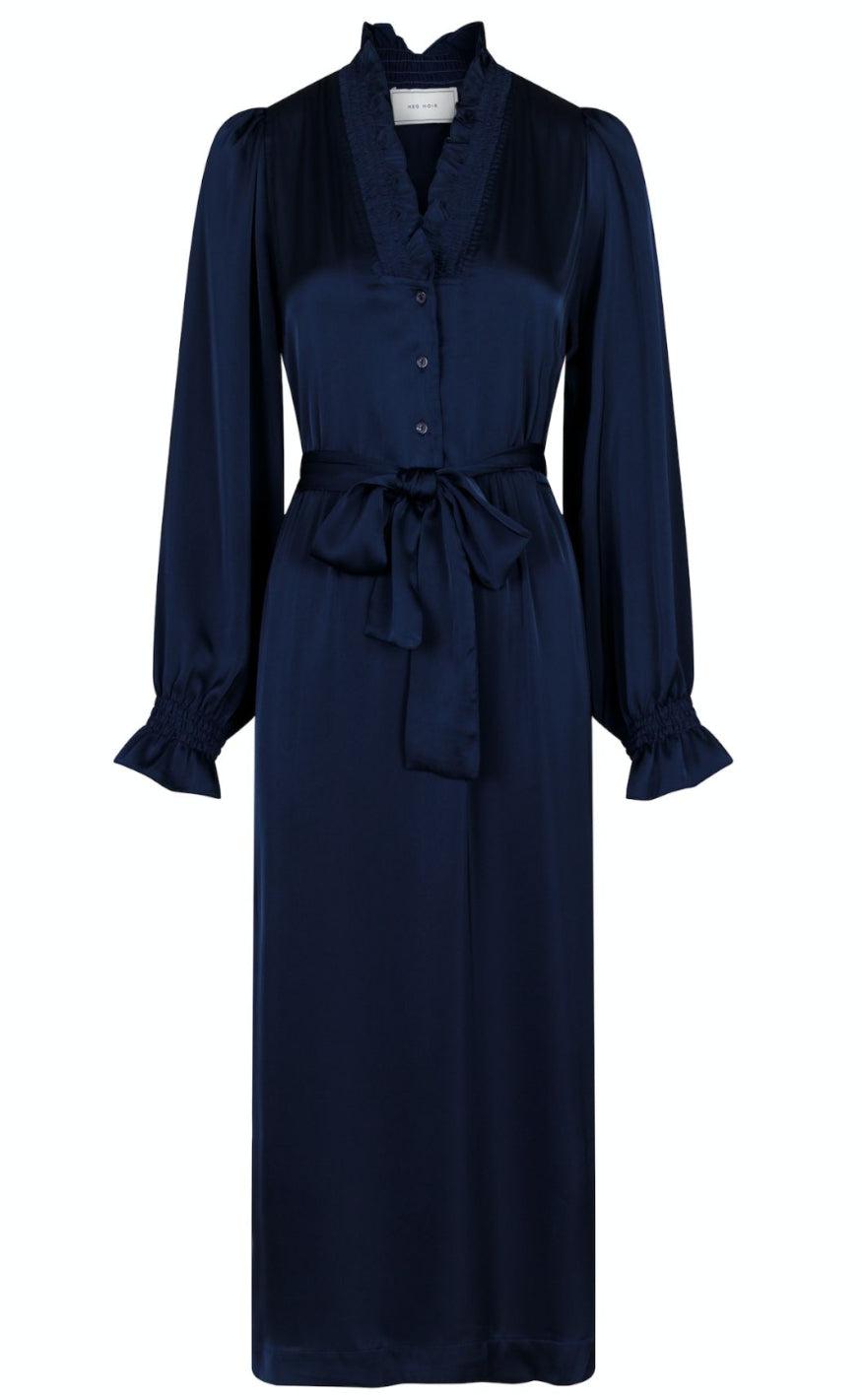 Neo Noir Kjole - Borelli - Navy
