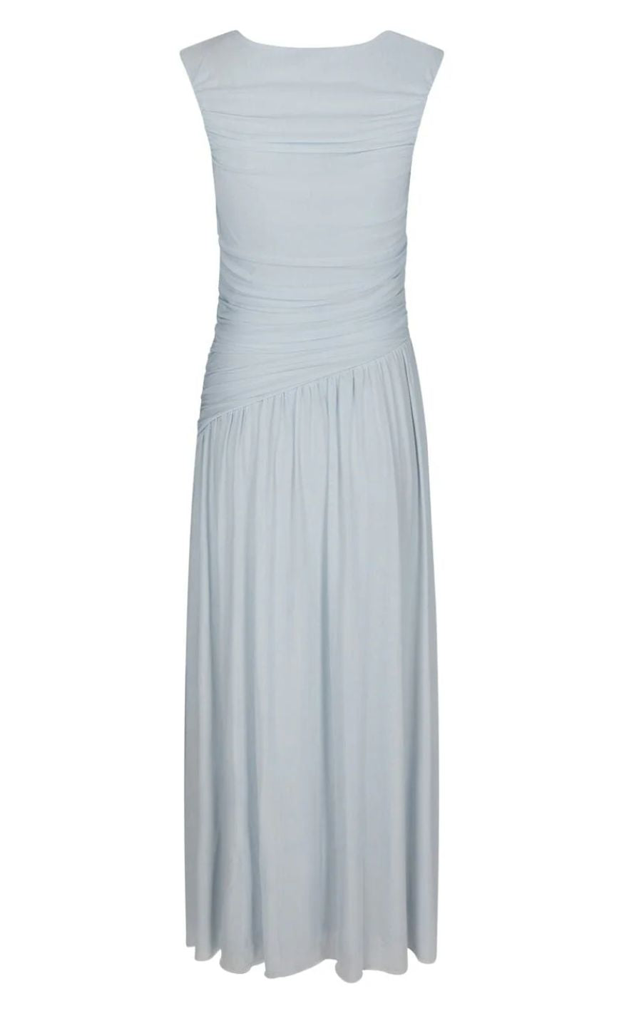 Neo Noir Kjole - Cludine Mesh - Light Blue
