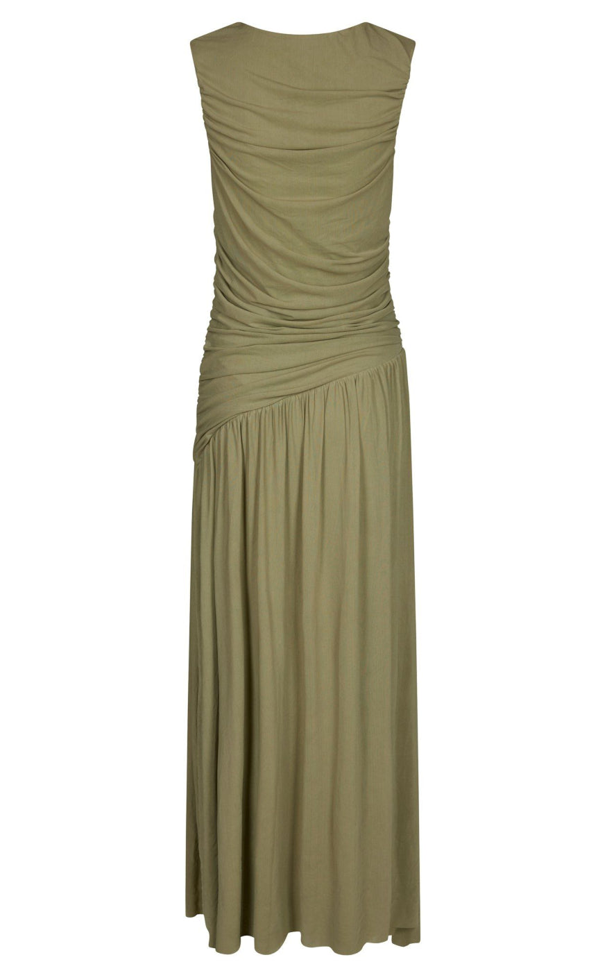 Neo Noir Kjole - Cludine Mesh - Sage Green