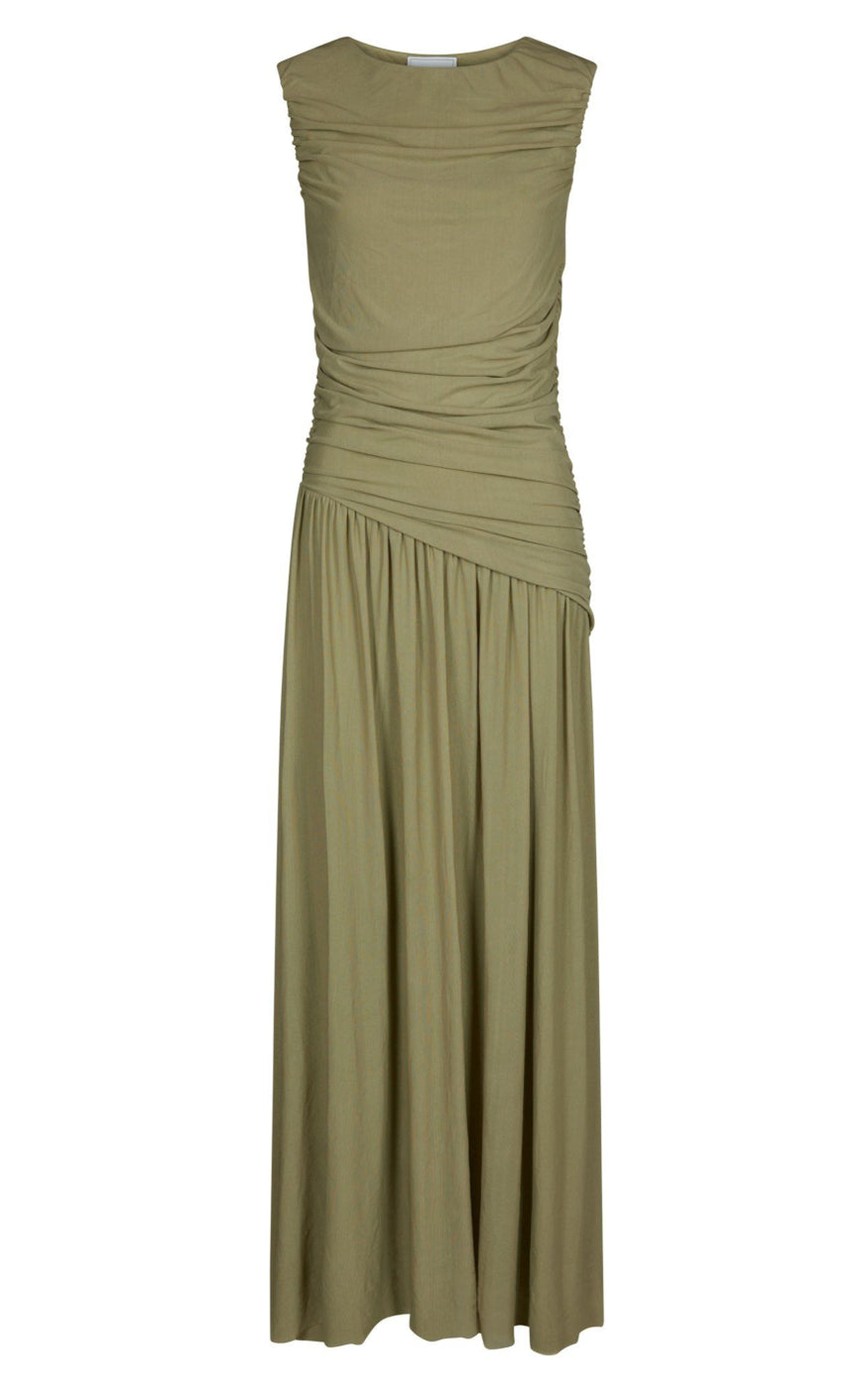 Neo Noir Kjole - Cludine Mesh - Sage Green