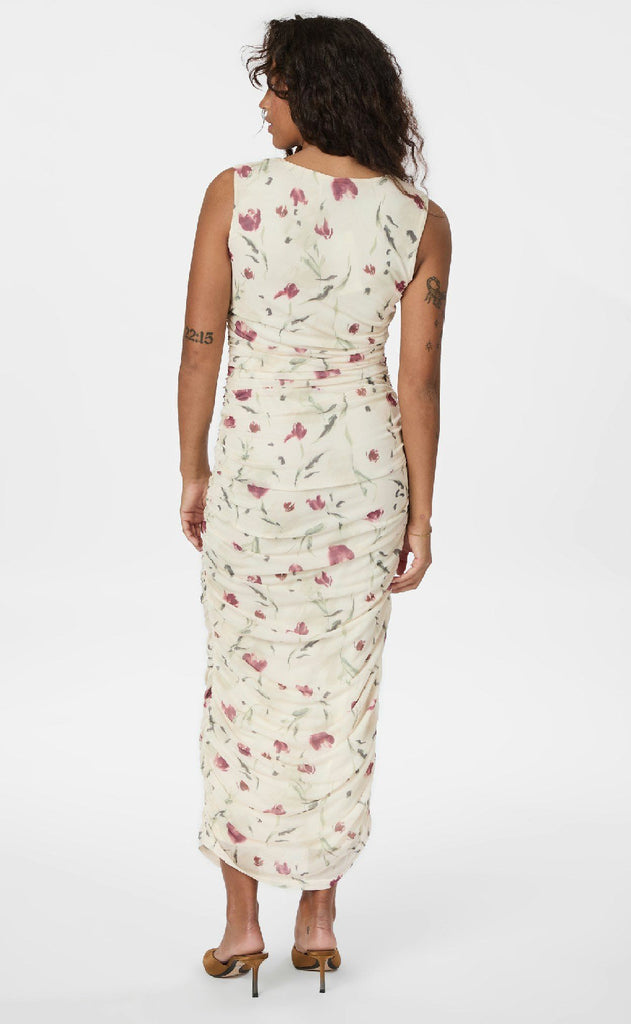 Neo Noir Kjole - Corilina Artist Mesh - Creme
