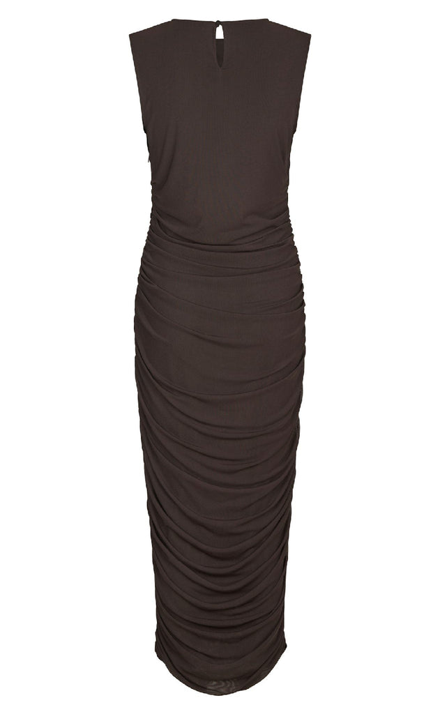 Neo Noir Kjole - Corilina - Brown