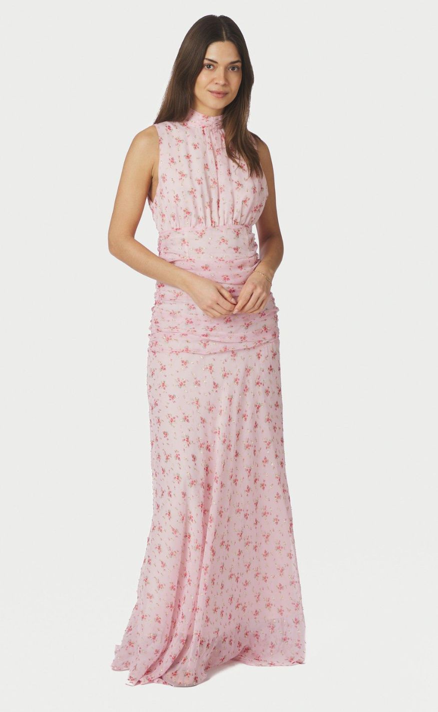 Neo Noir Kjole - Dori Print - Rose