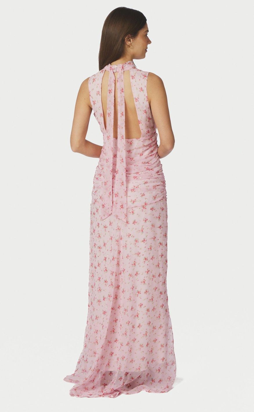 Neo Noir Kjole - Dori Print - Rose