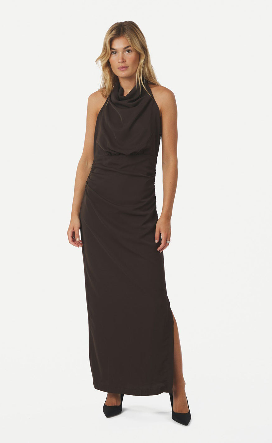 Neo Noir Kjole - Dunie - Dark Brown