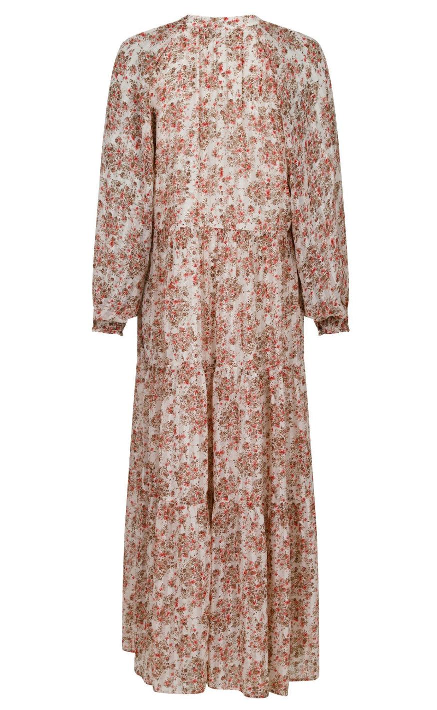 Neo Noir Kjole - Hiko Meadow Magic - Off White