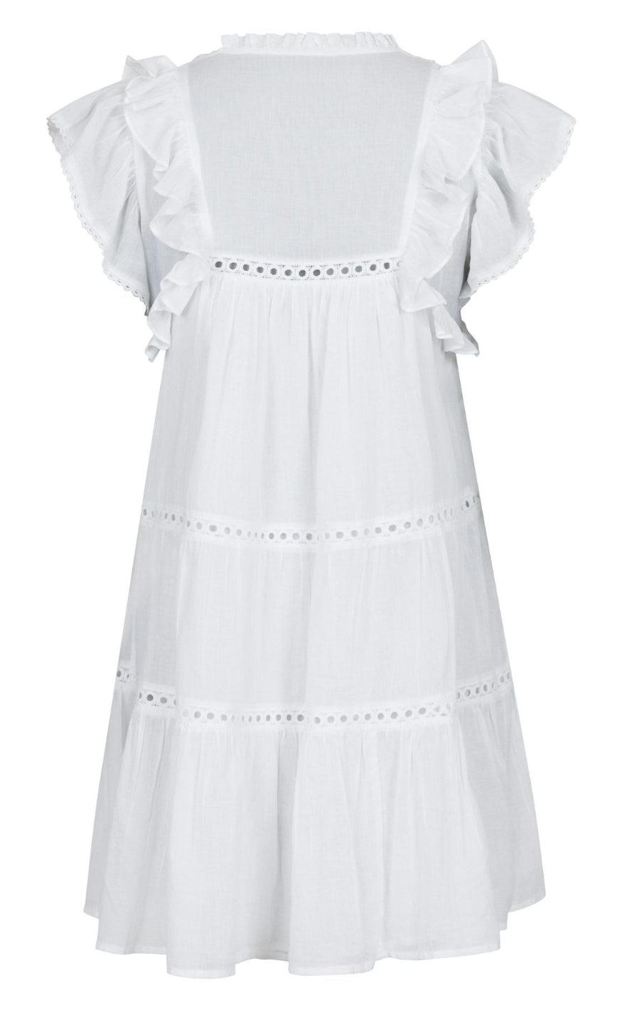 Neo Noir Kjole - Jamma S Voile - White