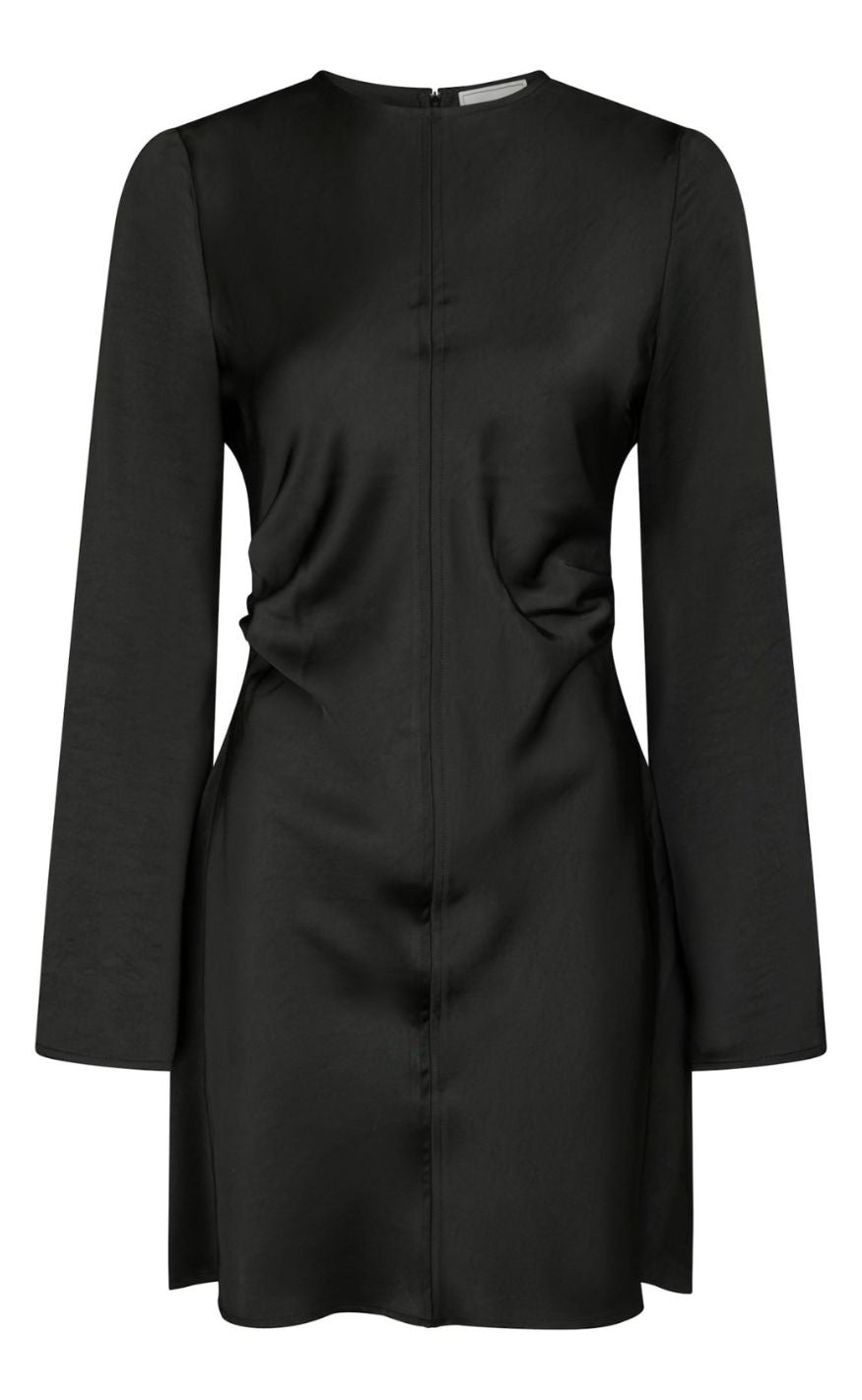 Neo Noir Kjole - Jumari Heavy Sateen - Black