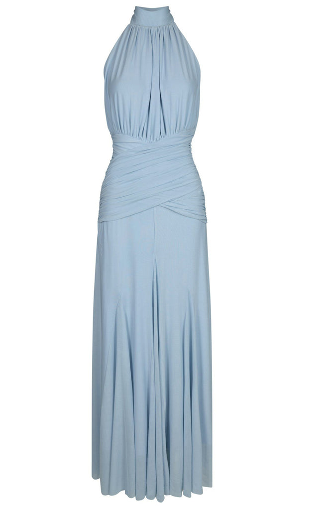 Neo Noir Kjole - Lisseth Mesh - Light Blue | Hurtig levering