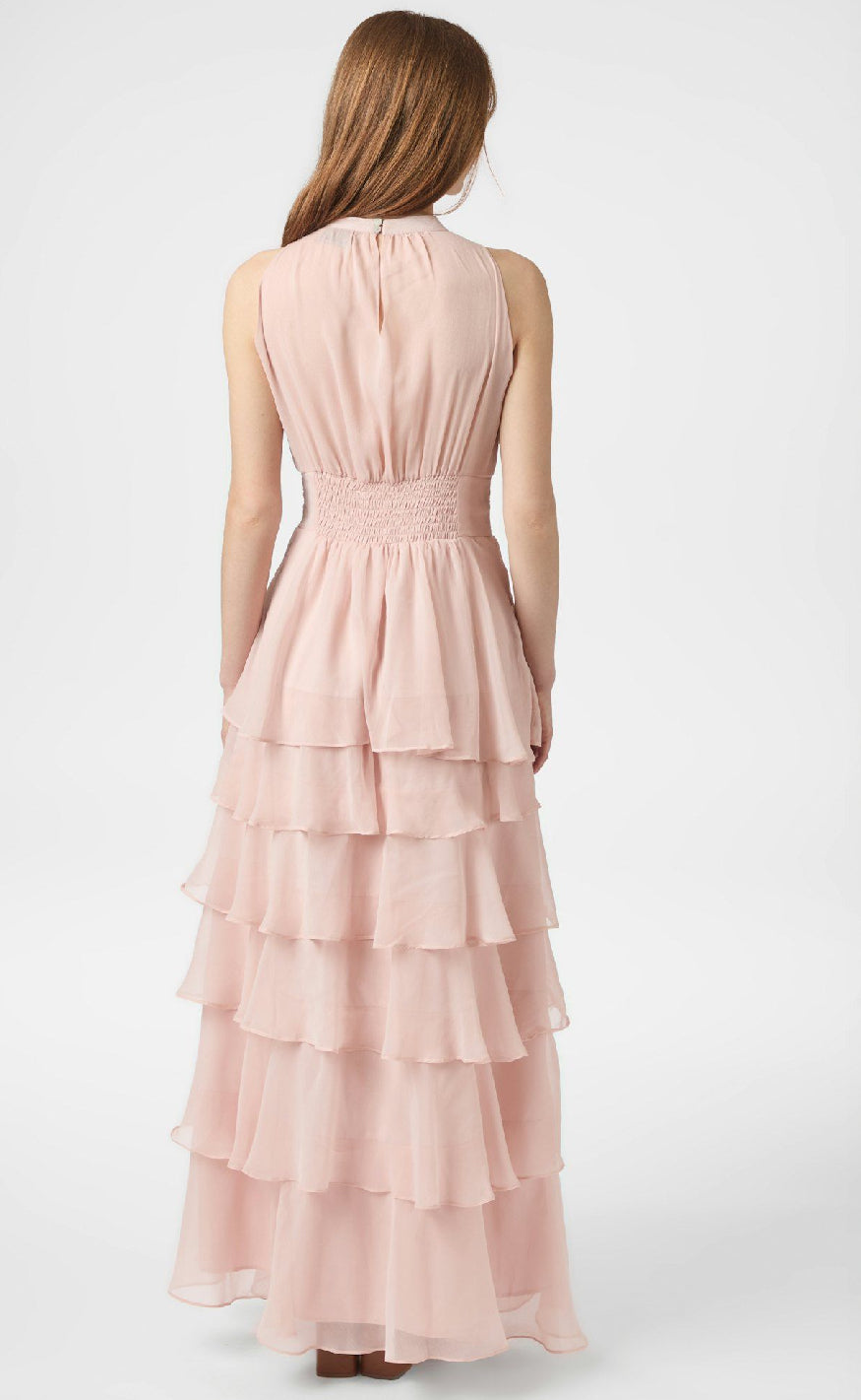 Neo Noir Kjole - Marli Chiffon - Rose