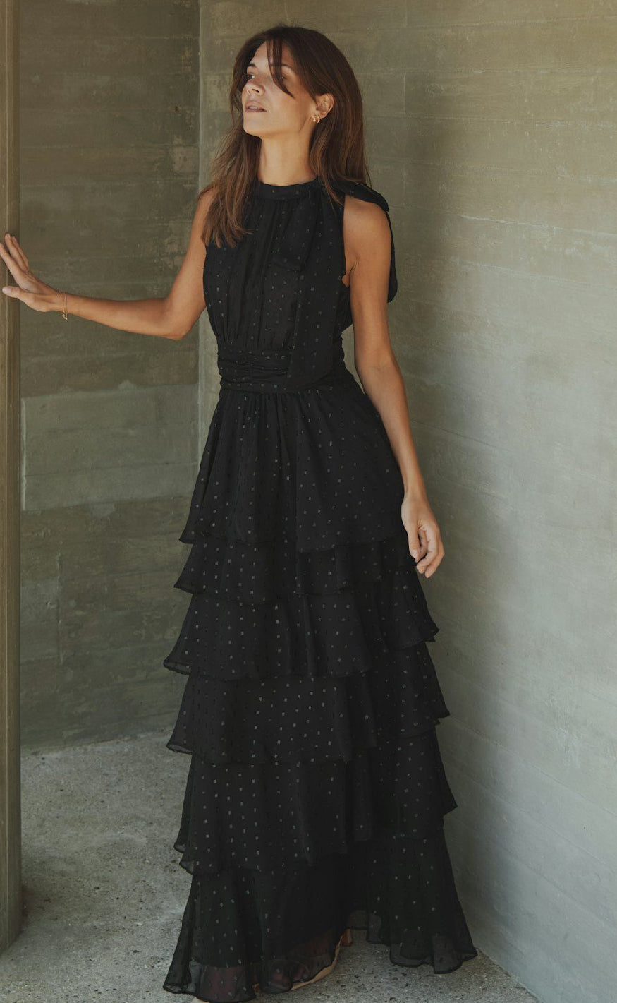 Neo Noir Kjole - Marli Glitz - Black