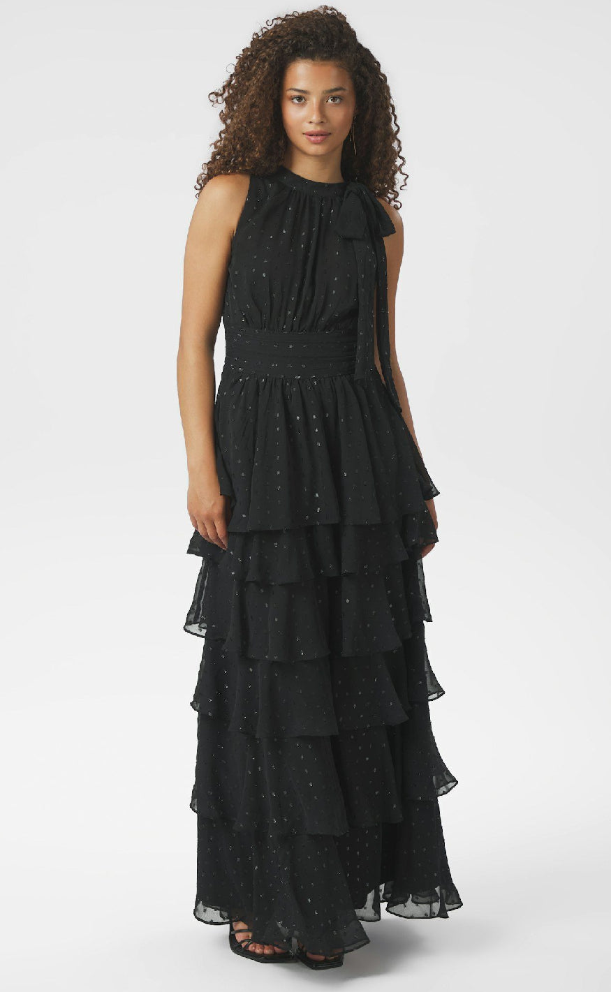 Neo Noir Kjole - Marli Glitz - Black