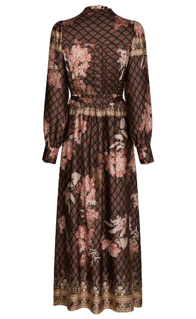 Neo Noir Kjole - Nova Botanical - Black