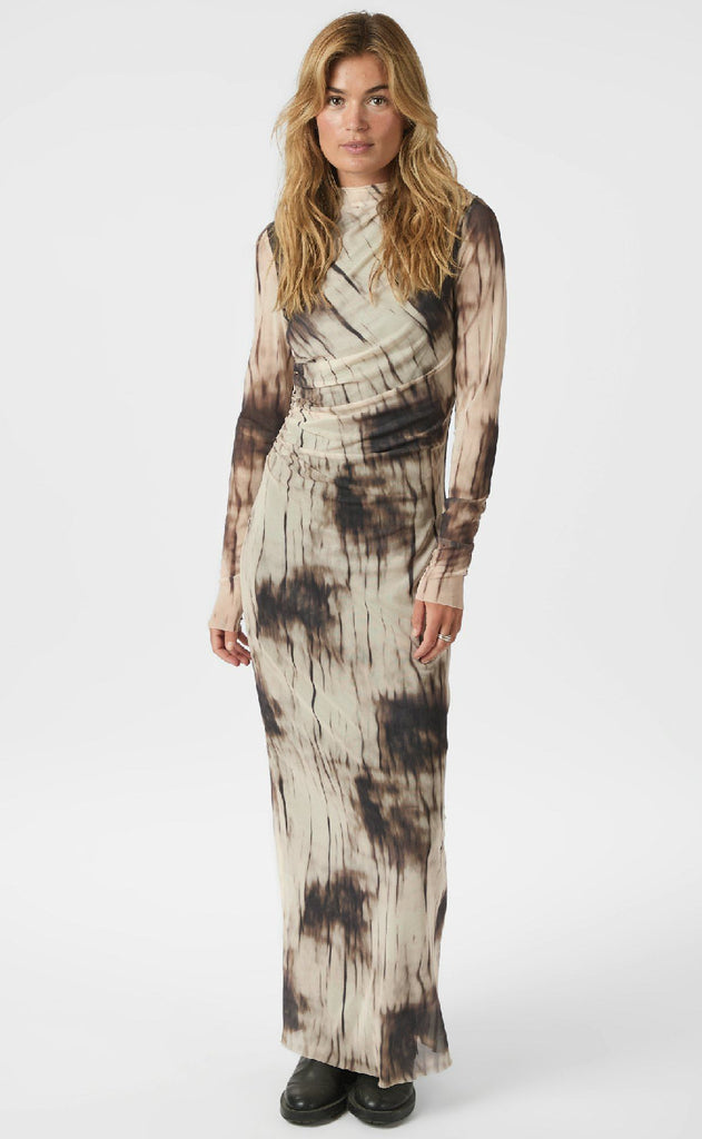 Neo Noir Kjole - Onessa - Dusty Brown