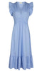 Neo Noir Kjole - Pollana Poplin - Sky Blue