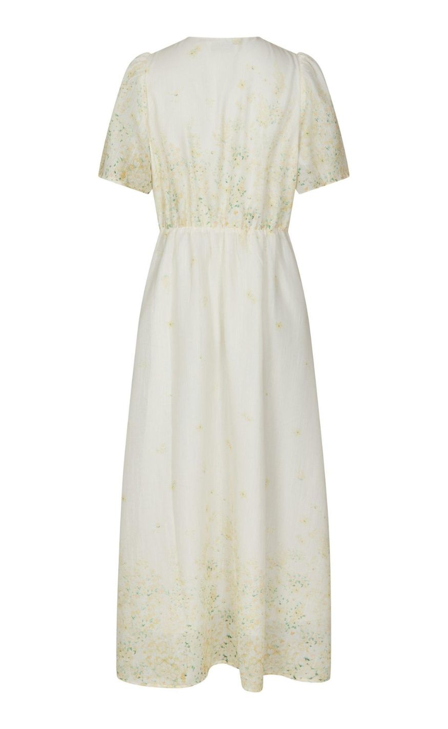 Neo Noir Kjole - Serna Gardenia - Light Yellow