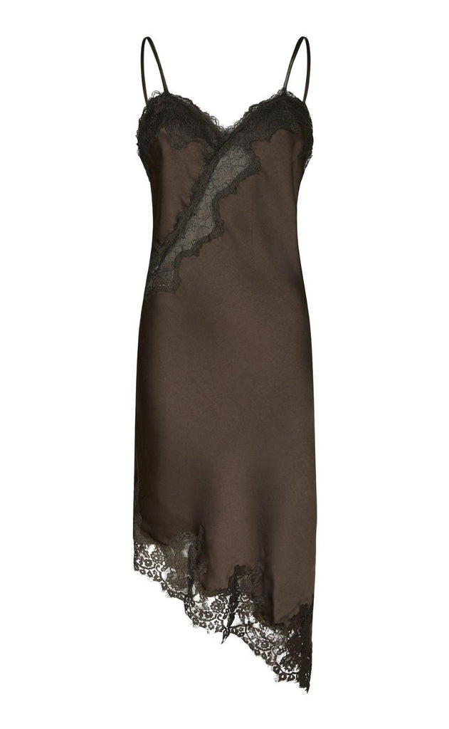 Neo Noir Kjole - Sorelle Lace - Dark Brown