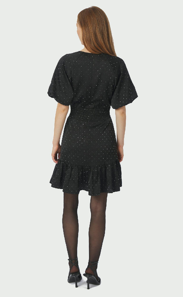 Neo Noir Kjole - Sulli Bedazzled - Black