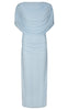Neo Noir Kjole - Tottuna Long Drapy - Light Blue