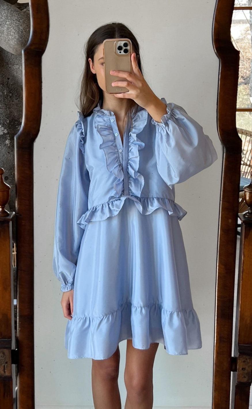 Neo Noir Kjole - Zinka - Light Blue