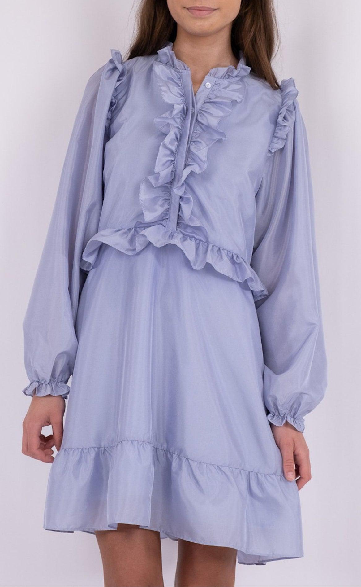 Neo Noir Kjole - Zinka - Light Blue