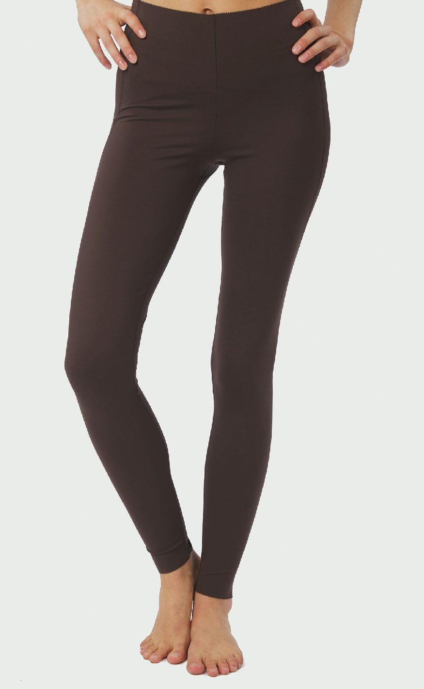 Neo Noir Leggings - Vesta - Chocolate Brown