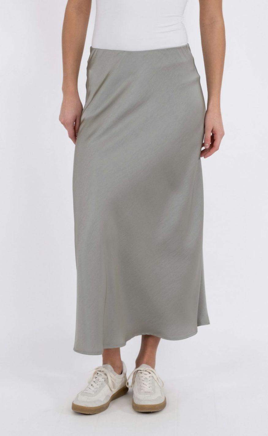Neo Noir Nederdel - Bovary - Smokey Green