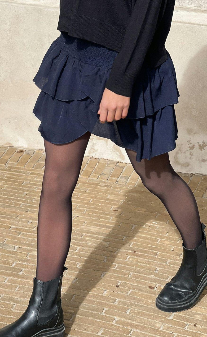 Neo Noir Nederdel - Carin R - Navy