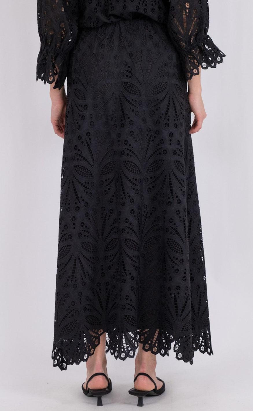 Neo Noir Nederdel - Daia - Black